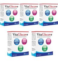 Vitaglucan Beta Glukan Aromasız Yetişkin Vitamin 5x30 Tablet