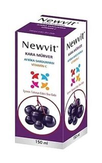Newvit Kara Mürver Karamürverli Yetişkin Vitamin 150 ml