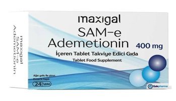Maxigal Sam-E Ademetionin Aromasız Yetişkin Vitamin 24 Tablet