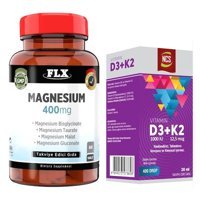 Ncs Magnesium - Vitamin D3 Vitamin K2 Aromasız Yetişkin Vitamin 60 Tablet - 20 ml