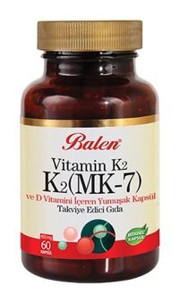 Balen Vitamin K2 Bitki Ekstralar Yetişkin Vitamin 450 Kapsül