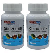 Nutrivita Quercetin Meyveli Yetişkin Vitamin 2x60 Tablet