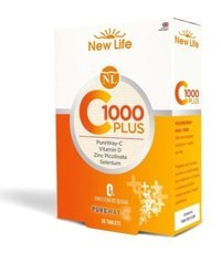 New Life C 1000 Plus Portakallı Yetişkin Vitamin 30 Tablet
