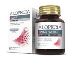 Alopecia Takviye Edici Gıda Aromasız Yetişkin Vitamin 60 Kapsül