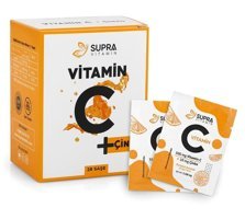 Supra Vitamin C Çinko Portakallı Yetişkin Vitamin 28 Tablet