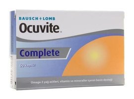 Ocuvite Complete Aromasız Yetişkin Vitamin 60 Kapsül