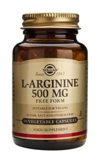 Solgar L-Arginine Aromasız Yetişkin Vitamin 50 Tablet