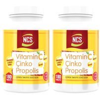 Ncs Vitamin D Çinko Propolis Querce Aromasız Yetişkin Vitamin 2x180 Tablet