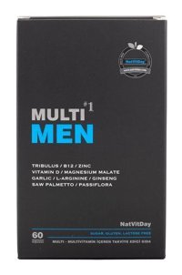 Natvitday Multi Men Aromasız Yetişkin Vitamin 60 Kapsül