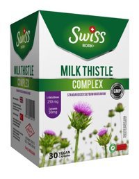 Swiss Milk Thistle Complex Aromasız Yetişkin Vitamin 30 Kapsül