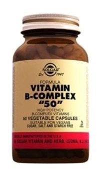 Solgar Formula Vitamin B Complex Aromasız Yetişkin Vitamin 50 Tablet