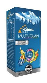 Nordic Bork Multivitamin Meyveli Yetişkin Vitamin 150 ml