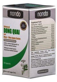 Nondo Advanced Dong Quai With Maca - Vitex Agnus Castus Kuşburnu Yetişkin Vitamin 35 Kapsül
