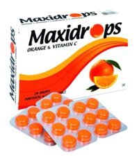 Maxidrops C Vitamini Aromasız Yetişkin Vitamin 24 Pastil