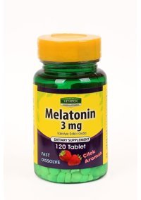 Vitapol Melatonin Fast Dissolve Çilekli Yetişkin Vitamin 120 Tablet