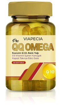 Viapecia Pro Qq Omega Aromasız Yetişkin Vitamin 60 Tablet