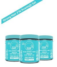 Vita Strong Hair Meyveli Yetişkin Vitamin 3x60 Adet