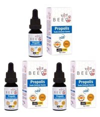 Bee`O Up Propolis Aromasız Yetişkin Vitamin 3x20 ml