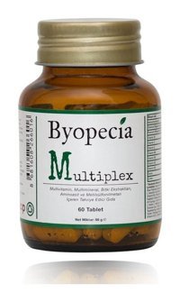 Byopecia Multiplex Saç Dökülmesi - Tırnaklar - Bağışıklık Portakallı Yetişkin Vitamin 60 Kapsül