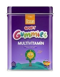 Orzax Ocean Smart Gumies Multivitamin Meyve Sulu Yetişkin Vitamin 64 Adet