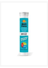 Force Nutrition Multiforce Efervesan Aromasız Yetişkin Vitamin 20 Tablet