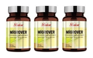 Balen Migrover Bitki Ekstralar Yetişkin Vitamin 3x60 Kapsül