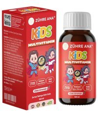 Zühre Ana Kids Multivitamin Çilekli Yetişkin Vitamin 150 ml