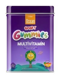 Ocean Smart Gummies Meyveli Yetişkin Vitamin 64 Tablet