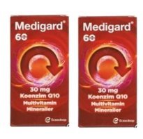 Medigard Multivitamin Aromasız Yetişkin Vitamin 2x60 Tablet