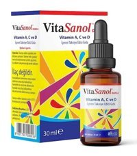 Vitasanol Drops Aromasız Yetişkin Vitamin 30 ml