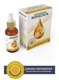 Novacolin Vitamin D3 K2 Aromasız Yetişkin Vitamin 20 ml