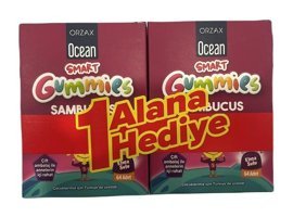 Ocean Smart Gummies Defence Meyveli Yetişkin Vitamin 2x64 Tablet