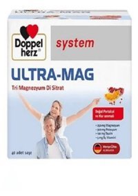 Doppelherz Ultra-Mag Portakal - Nar Yetişkin Vitamin 40 Şase