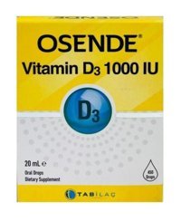 Osende Vitamin D3 Aromalı Yetişkin Vitamin 20 ml