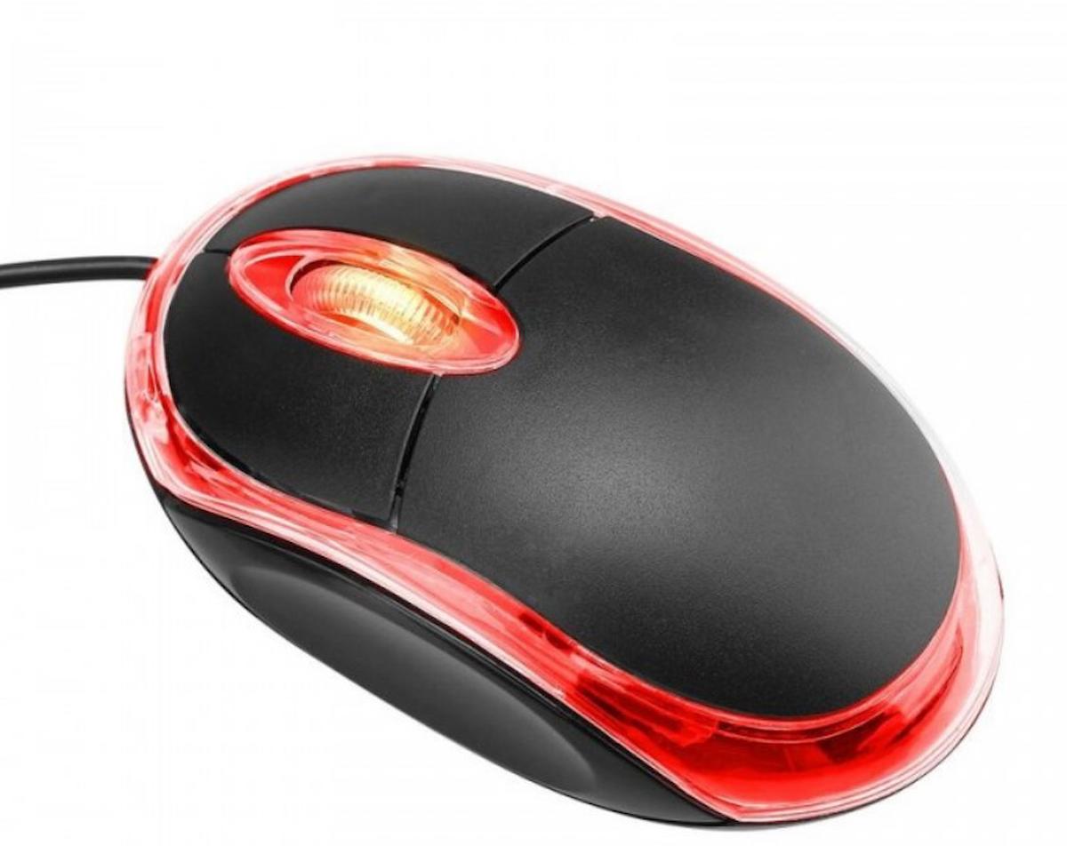 Platoon PL-1076 RGB Kablolu Siyah Optik Mouse