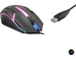 Polaxtor RGB Ergonomik Makrolu Kablolu Siyah Lazer Gaming Mouse