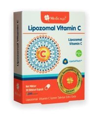 Medicago Lipozomal Vitamin C Aromasız Yetişkin Vitamin 30 Kapsül