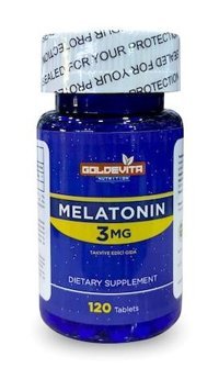 Goldevita Mela-Tonin Aromasız Yetişkin Vitamin 120 Tablet