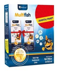 Medicago Multifish Aromasız Yetişkin Vitamin 150 ml