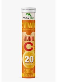 Maxiliv C Vitamini Aromasız Yetişkin Vitamin 20 Tablet