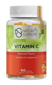 Nature'S Supreme Vitamin C Aromasız Yetişkin Vitamin 60 Tablet