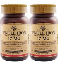 Solgar Gentle Iron Aromasız Yetişkin Vitamin 2x90 Kapsül