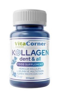 Vitacorner Kollagen Dent All Aromasız Yetişkin Vitamin 30 Kapsül