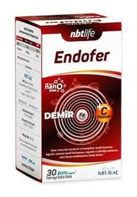 Nbt İlaç Endofer Aromasız Yetişkin Vitamin 30 Kapsül