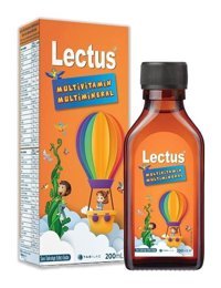 Lectus Şurup Aromasız Yetişkin Vitamin 200 ml