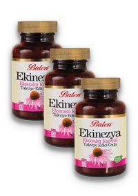 Balen Ekinezya Ekstraktı Vitamin C Ekinezya Yetişkin Vitamin 3x60 Kapsül