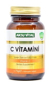 Shiffa Home C Vitamini Aromasız Yetişkin Vitamin 60 Kapsül