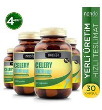 Nondo Celery Aromasız Yetişkin Vitamin 4x30 Kapsül