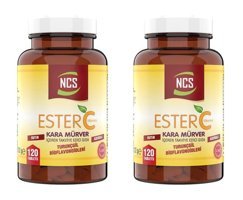 Ncs Ester C Vitamini Karamürverli Yetişkin Vitamin 2x120 Tablet