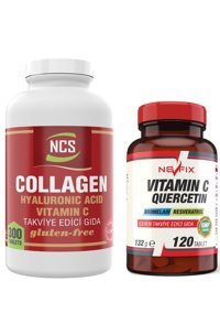 Ncs Kolajen Hyalüronik Asit Vitamin C Aromasız Yetişkin Vitamin 120 Tablet - 300 Tablet